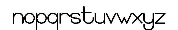 Summer Brightday Font LOWERCASE