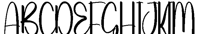 Summer Brighty Font UPPERCASE
