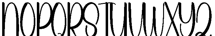 Summer Brighty Font UPPERCASE
