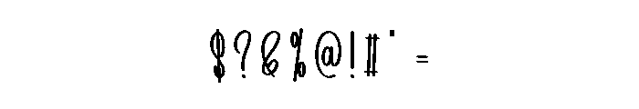Summer Butside Font OTHER CHARS