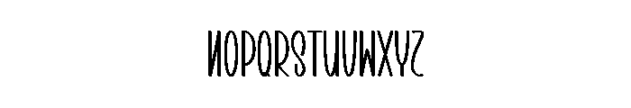 Summer Butside Font LOWERCASE