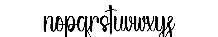 Summer Butterflies Font LOWERCASE