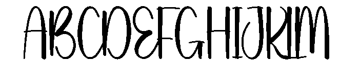 Summer Cactus Font UPPERCASE