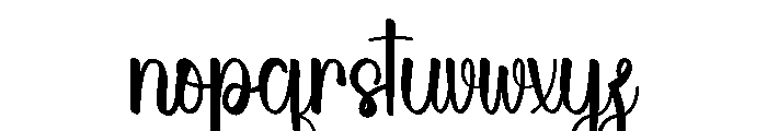 Summer Cactus Font LOWERCASE