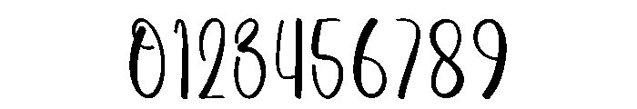 Summer Calming Font OTHER CHARS