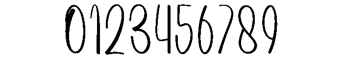 Summer Caraline Font OTHER CHARS