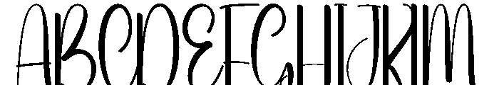 Summer Caraline Font UPPERCASE