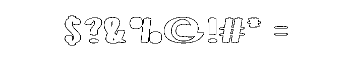 Summer City Font OTHER CHARS