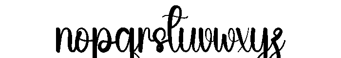 Summer Citydate Font LOWERCASE