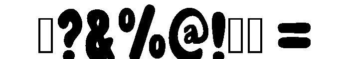 Summer Colorful Regular Font OTHER CHARS