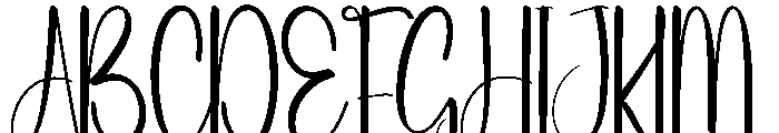 Summer Crumbs Font UPPERCASE