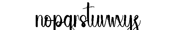Summer Crumbs Font LOWERCASE