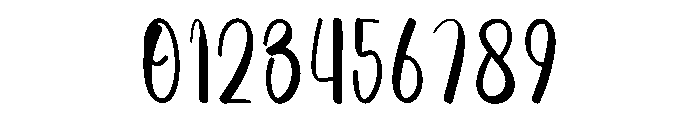 Summer Danglas Font OTHER CHARS