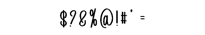 Summer Dignity Font OTHER CHARS