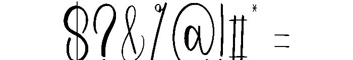 Summer Diligent Font OTHER CHARS