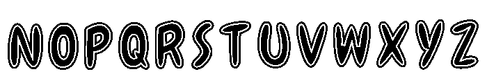 Summer Double Regular Font UPPERCASE