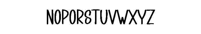 Summer Dream1 Font LOWERCASE