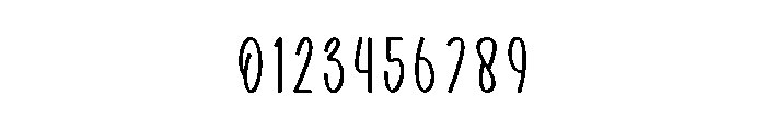 Summer Dulting Font OTHER CHARS
