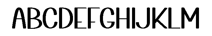 Summer Eclipse Font UPPERCASE