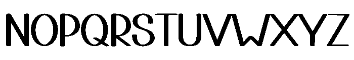 Summer Eclipse Font UPPERCASE