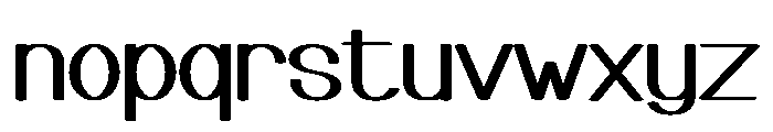 Summer Eclipse Font LOWERCASE