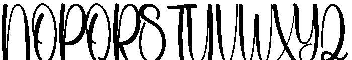 Summer Elarique Font UPPERCASE