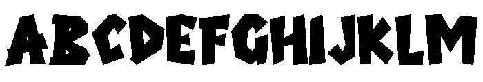 Summer Festive Font UPPERCASE
