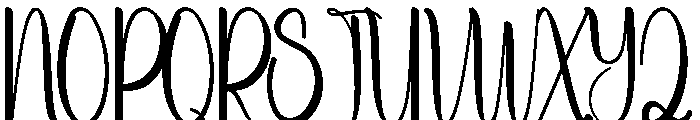 Summer Finger Font UPPERCASE