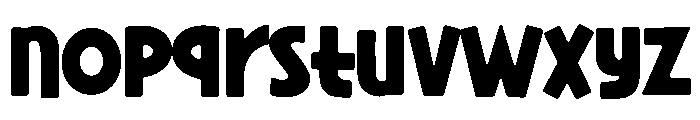 Summer Fresh Sans Font LOWERCASE