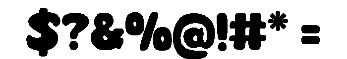 Summer Geeks Regular Font OTHER CHARS