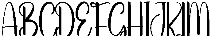 Summer Geometry Font UPPERCASE