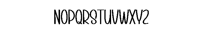 Summer Ghosting Font UPPERCASE