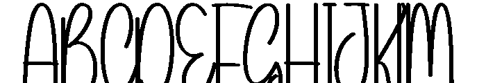 Summer Graduating Font UPPERCASE