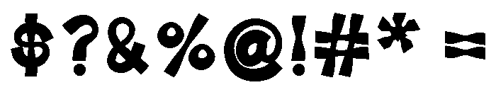 Summer Graffiti Regular Font OTHER CHARS