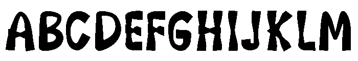 Summer Graffiti Regular Font UPPERCASE