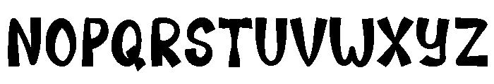 Summer Graffiti Regular Font LOWERCASE
