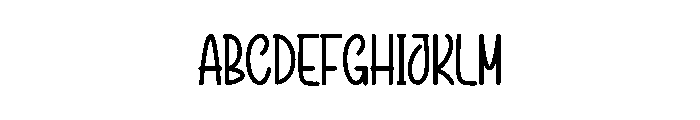 Summer Greating Font UPPERCASE