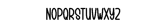 Summer Grinch Font UPPERCASE