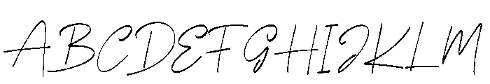 Summer Italic Font UPPERCASE