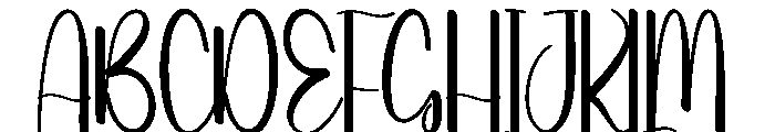 Summer Keyboard Font UPPERCASE
