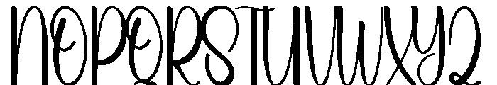 Summer Keyboard Font UPPERCASE
