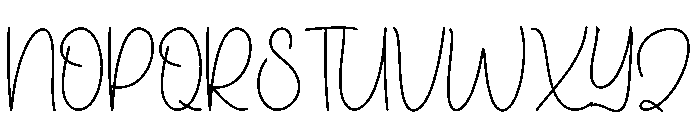 Summer Kitchen Font UPPERCASE