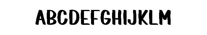 Summer Komika Font UPPERCASE