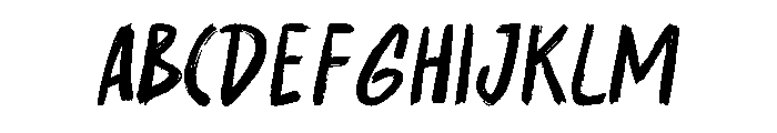 Summer Lagoon Font UPPERCASE