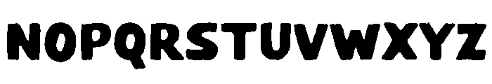 Summer Marker Sans Font LOWERCASE
