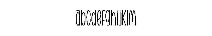 Summer Marker Font UPPERCASE
