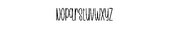 Summer Marker Font UPPERCASE