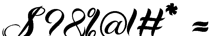 Summer Meylina Monogram Font OTHER CHARS