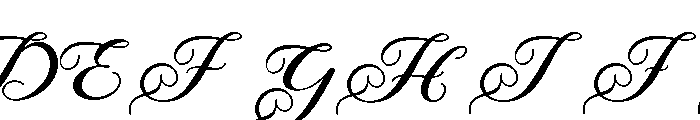 Summer Meylina Font UPPERCASE