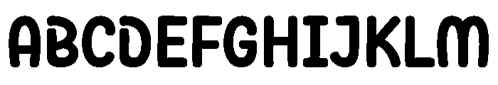 Summer Nuance Font UPPERCASE